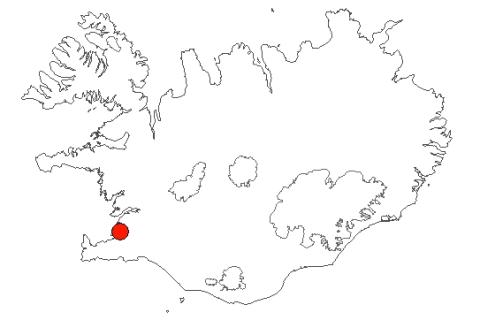 Elliðavogur-Grafarvogur á Íslandskorti
