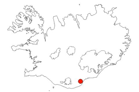 Landbrot-Meðalland á Íslandskorti