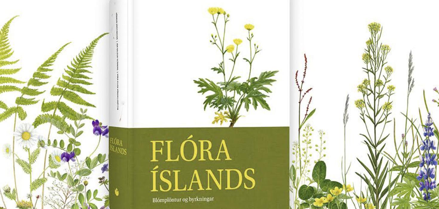 Bókarkápa Flóru Íslands Flóra Íslands