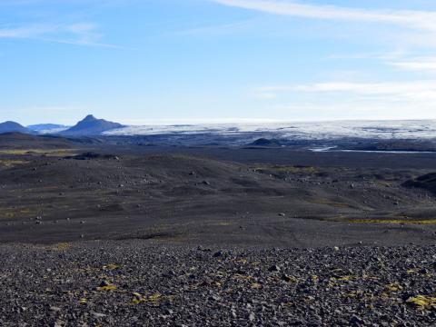 Jökulheimar - horft til norðausturs yfir Tungnárjökul