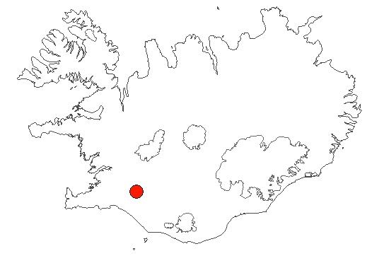 Map of Höfðaflatir Location of area Höfðaflatir in iceland