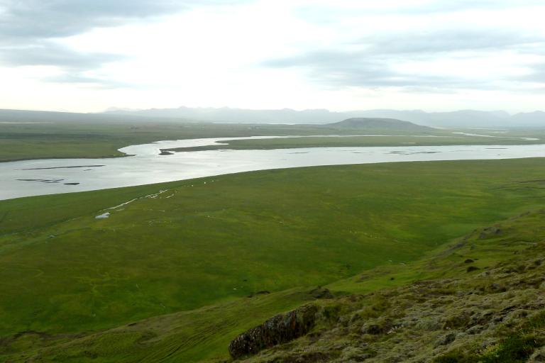 Höfðaflatir við Hvítá á Skeiðum (júlí 2019) Höfðaflatir við Hvítá á Skeiðum (júlí 2019)