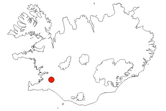 Location of area Sogið-Þingvallavatn in iceland