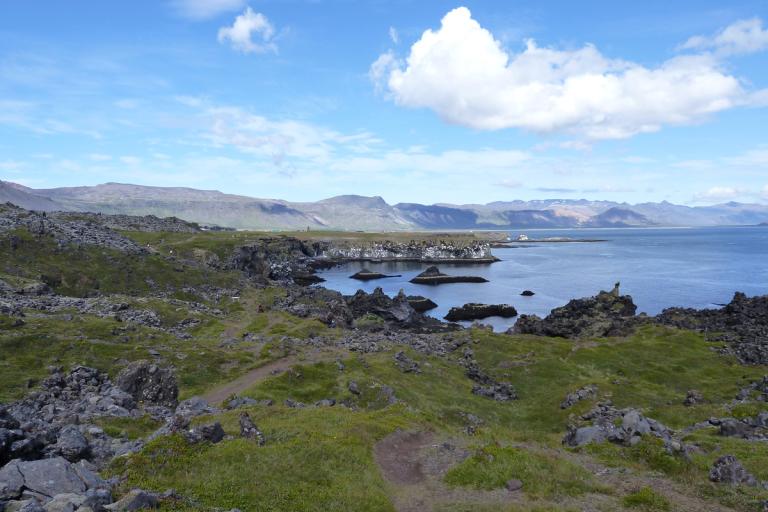 Frá Snæfellsnesi, milli Arnarstapa og Hellna Frá Snæfellsnesi, milli Arnarstapa og Hellna