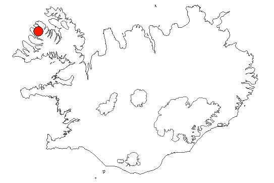 Map of Önundarfjörður Location of area Önundarfjörður in iceland