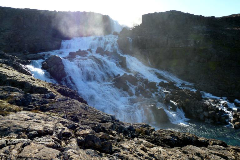 Foss 11 í Eyvindarfjarðará Foss 11 í Eyvindarfjarðará