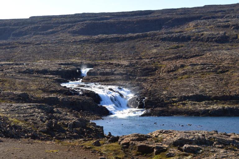 Foss 7 í Eyvindarfjarðará Foss 7 í Eyvindarfjarðará