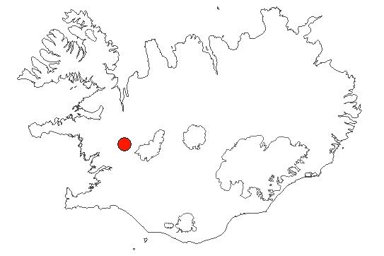 Location of area Lambeyrarkvísl in iceland