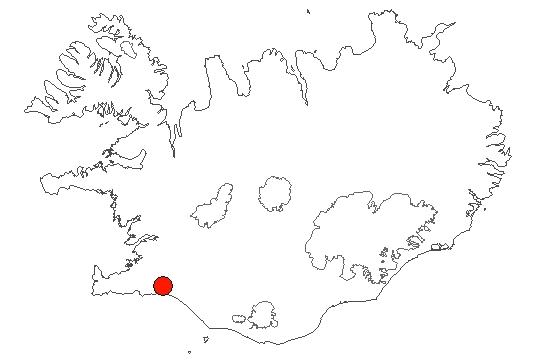 Map of Ölfusforir-Ölfusárós Location of area Ölfusforir-Ölfusárós in iceland