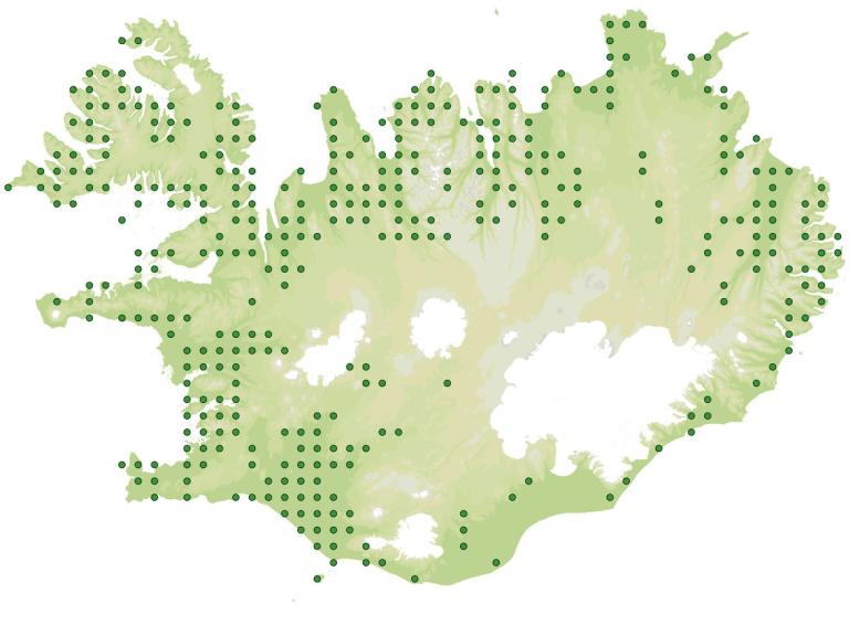 Útbreiðsla - Blóðarfi (Polygonum aviculare)