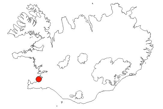 Location of area Álftanes-Skerjafjörður in iceland