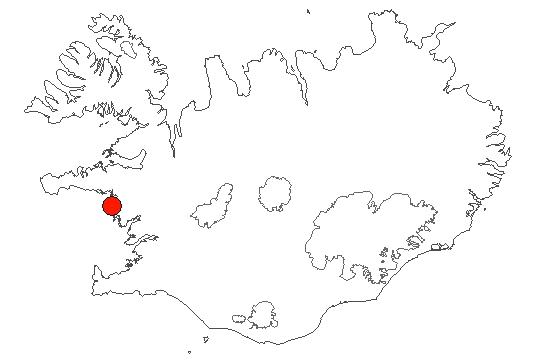 Map of Mýrar-Löngufjörur Location of area Mýrar-Löngufjörur in iceland