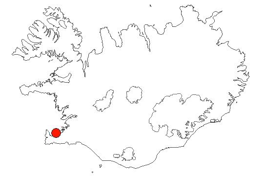 Location of area Vatnsleysuströnd in iceland