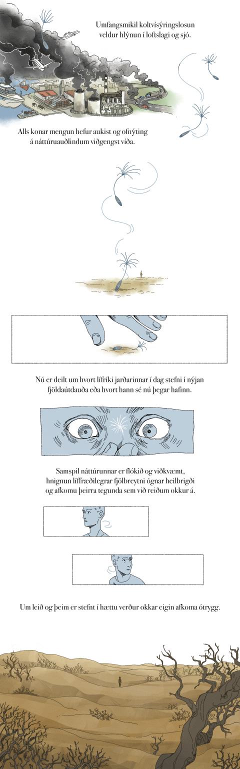 Fræðslumyndasaga um líffræðilega fjölbreytni
