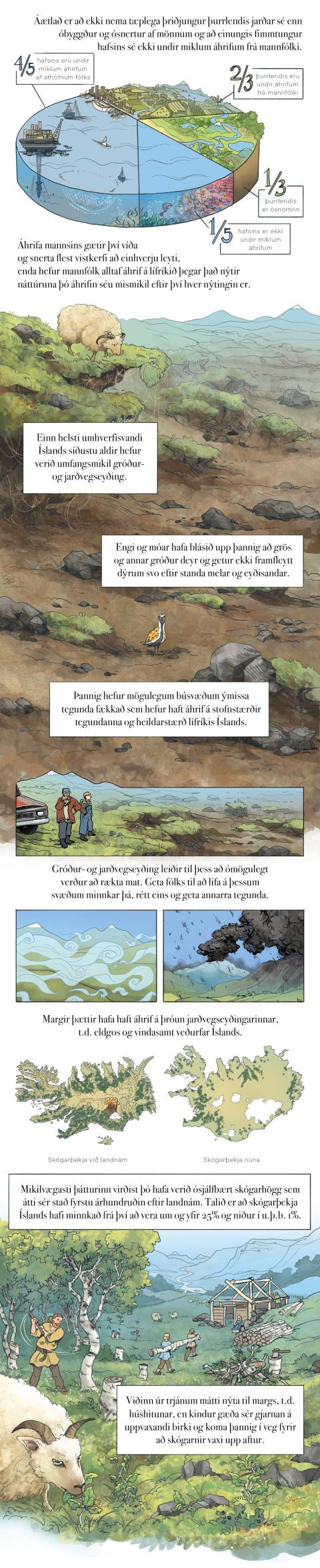 Fræðslumyndasaga um líffræðilega fjölbreytni