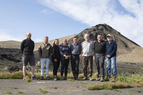 Leiðangursfólk í Surtsey 2019