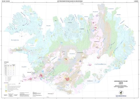 Jarðhiti 1:500.000