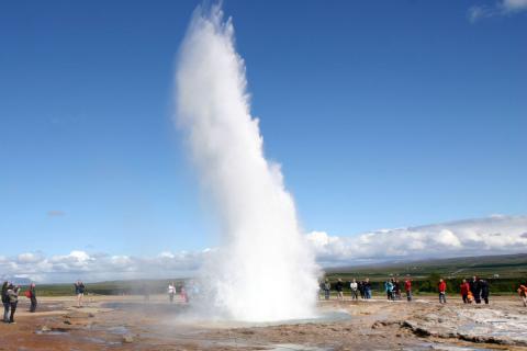 Strokkur í Haukadal