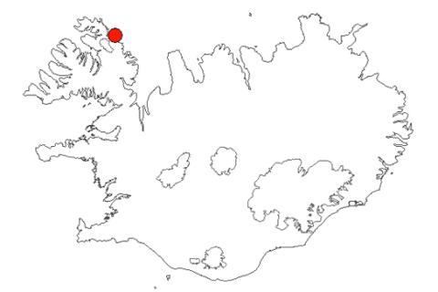 Geirhólmur á Íslandskorti