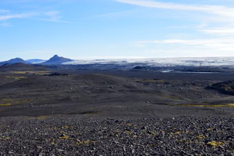 Jökulheimar - horft til norðausturs yfir Tungnárjökul