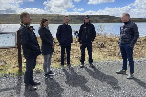 Við Vífilsstaðavatn í Garðabæ Rætt um vöktun náttúruverndarsvæða við Vífilsstaðavatn í Garðabæ